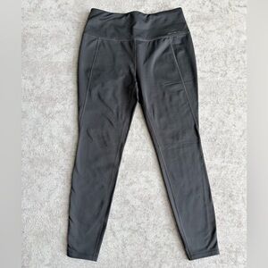 🔥 Eddie Bauer Fleece-Lined Leggings – Dark Grey – Size Large